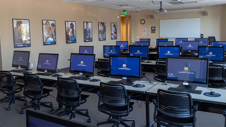 Loveland Center computer lab.