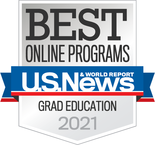 US News Online Grad Education Badge